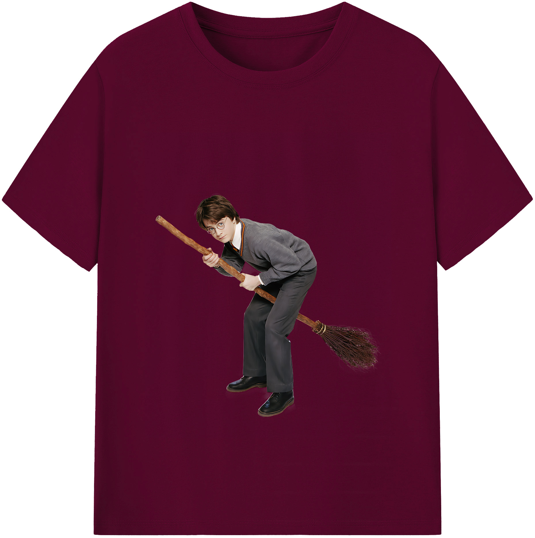 （画像用） Harry Potter ハリー・ポッターシリーズ レディースカジュアルプリントTシャツ（綿100％）